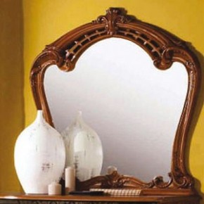 Зеркало в раме (03.150) Ольга (орех) в Лабытнанги - labytnangi.mebel-74.com | фото