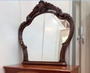 Зеркало в раме к кровати 1800, Ирина (08.250) орех в Лабытнанги - labytnangi.mebel-74.com | фото